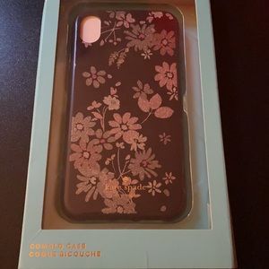 Beautiful flower diamonds cell phone case